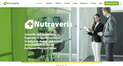 Desktop Screenshot of nutraveris.com